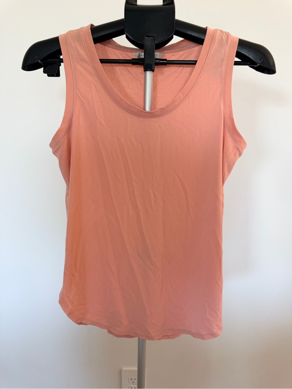 Banana Republic Peach Scoop Neck Sandwash Modal Tank Top